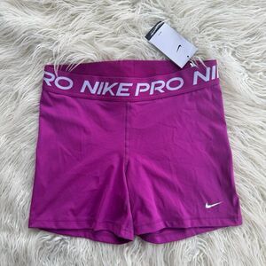 Nike Pro 365 Shorts Size Large Hot Fuschia